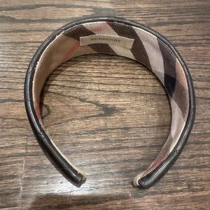 Burberry Leather Headband